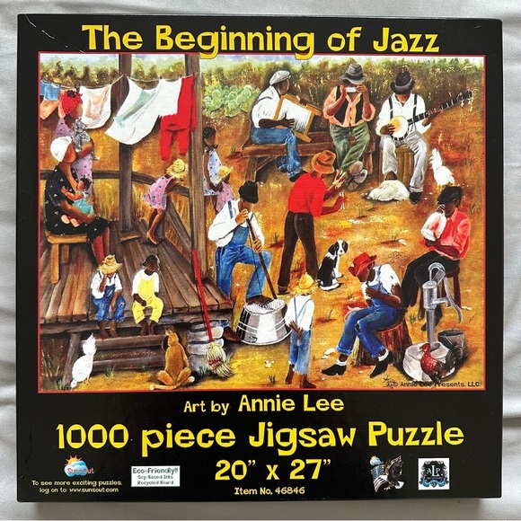 The Beginning of Jazz 1000 Piece Jigsaw Puzzle - Picture 3 of 5